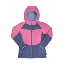 Kamik Celeste Padded Jacket (All-Season Jacket, Windproof, Reflective) Pink/Slate Blue Girls